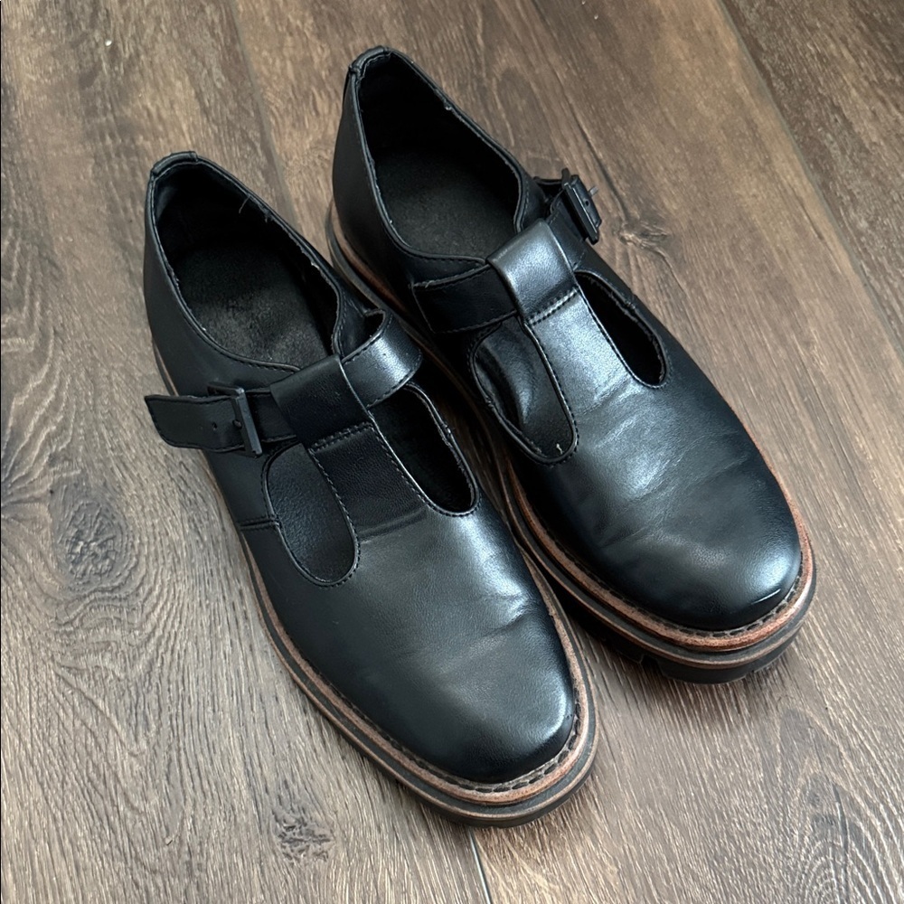 Korks Vega Mary Jane Loafers Size 6 1/2